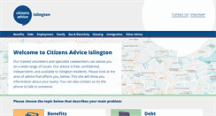 Desktop Screenshot of islingtoncab.org